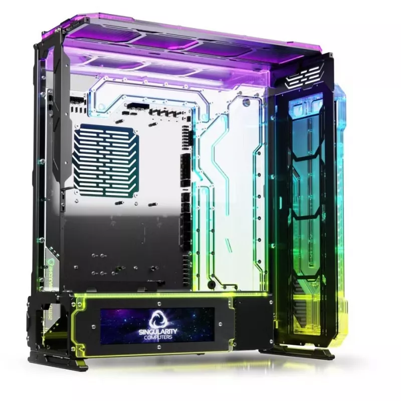 Panel przedni do obudowy PC Singularity Spectre 4 Elite, akrylowy przezroczysty