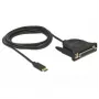 Kabel równoległy DeLOCK 62980 Czarny 1.8 m