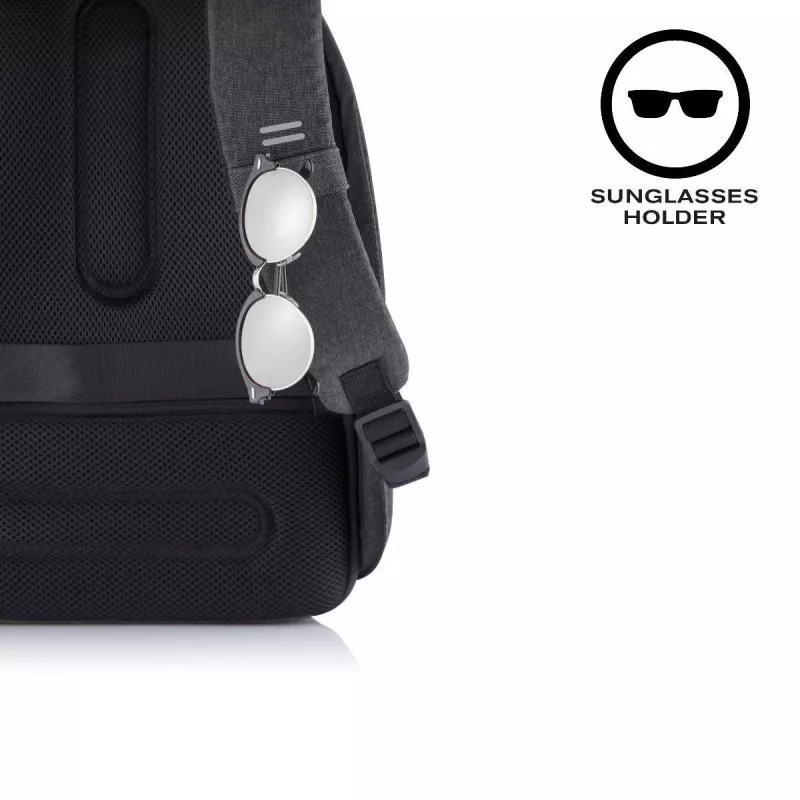 Plecak XDDESIGN Bobby Hero Small, antykradzieżowy, 11,5 L, tablet do 12,9 cala, PET/pianka, czarny