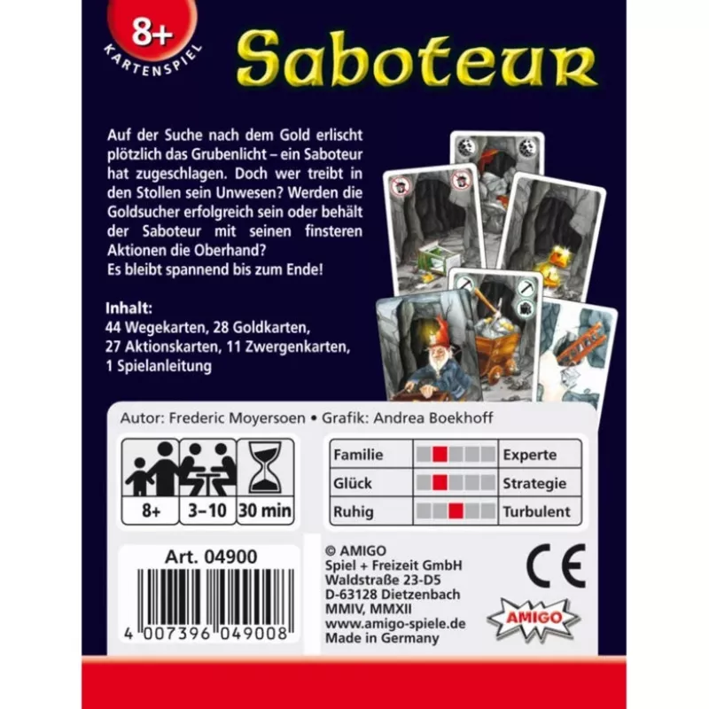 Amigo 04900 gra planszowa Saboteur 30 min.