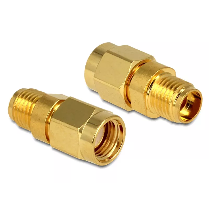 DeLOCK - Adapter RF - RP-SMA (M) - na - SMA (Ż) (88728)