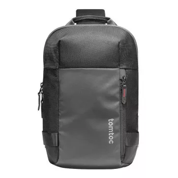 Torba crossbody Tomtoc Navigator-T24 S — czarna, kompaktowa do codziennego noszenia