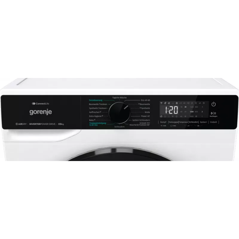 Gorenje WD2PA854ADW/AT suszarko-pralka Wolnostojący Ładowanie od przodu Biały D