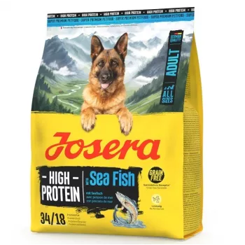Sucha karma dla psa JOSERA High Protein Adult Sea Fish 3 kg — wysokobiałkowa formuła dla dorosłych psów z rybą