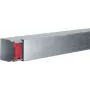 Hager LFS600600VERZ Kanał kablowy Kanał instalacyjny (dł. x szer. x wys.) 2000 x 60 x 60 mm 1 szt. ocynkowany (LFS600600VERZ)