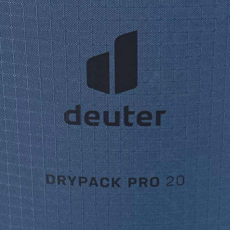 Wodoodporny worek DEUTER Drypack Pro 20 — pojemność 20 L, zamknięcie rolowane, zgrzewane szwy