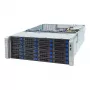 Serwer rack 4U GIGABYTE S453-S70-AAV1 — dwugniazdowy LGA4677, DDR5, 16 gniazd DIMM, 38× 2,5 cala/M.2, redundantny zasilacz 1600 W (80 PLUS Titanium)
