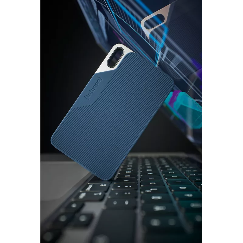 Dysk SSD Intenso 250 GB USB Type-C 3.2 Gen 1 niebiesko-szary