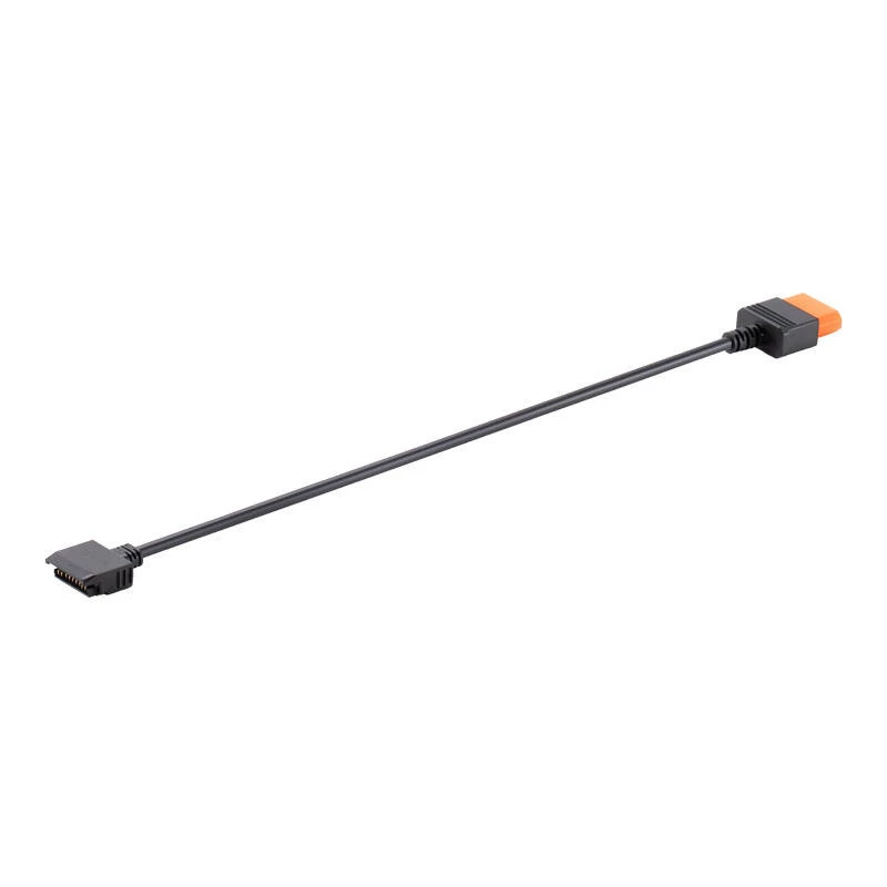 Kabel zasilający do kamer i baterii DJI CP.DY.00000045.02, 0,4 m, kompatybilny z Mavic 3, Air 3, Power 500/1000, czarny/pomarańczowy