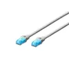 Patch cord U/UTP Cat.5e PVC 0,5m niebieski