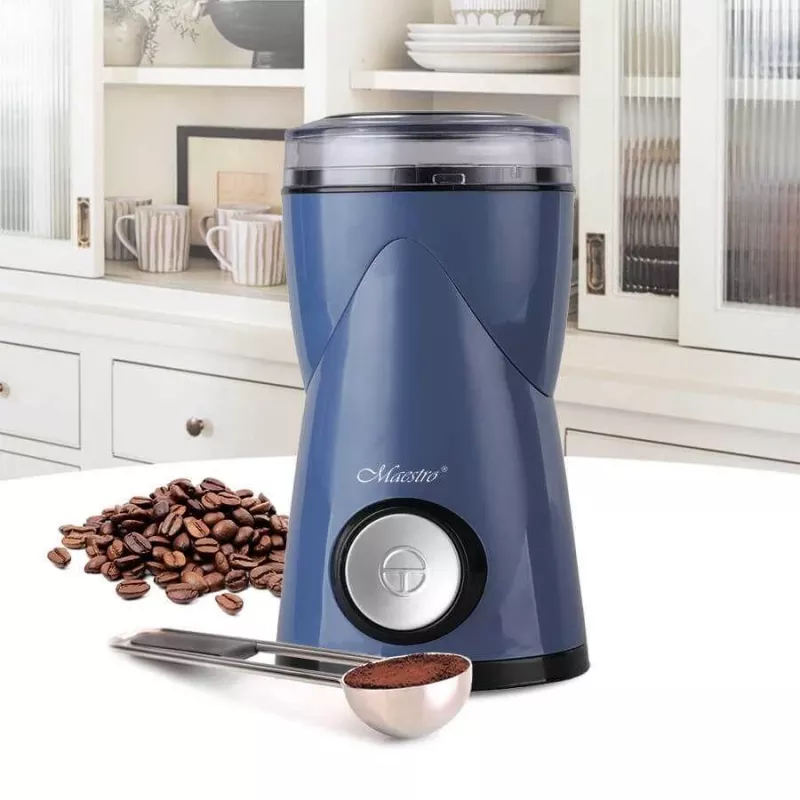 Młynek do kawy Feel-Maestro MR-453-Niebieski Młynek nożowy 150 W
