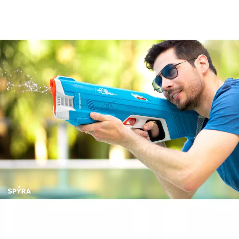 SpyraThree, pistolet na wodę Niebieski