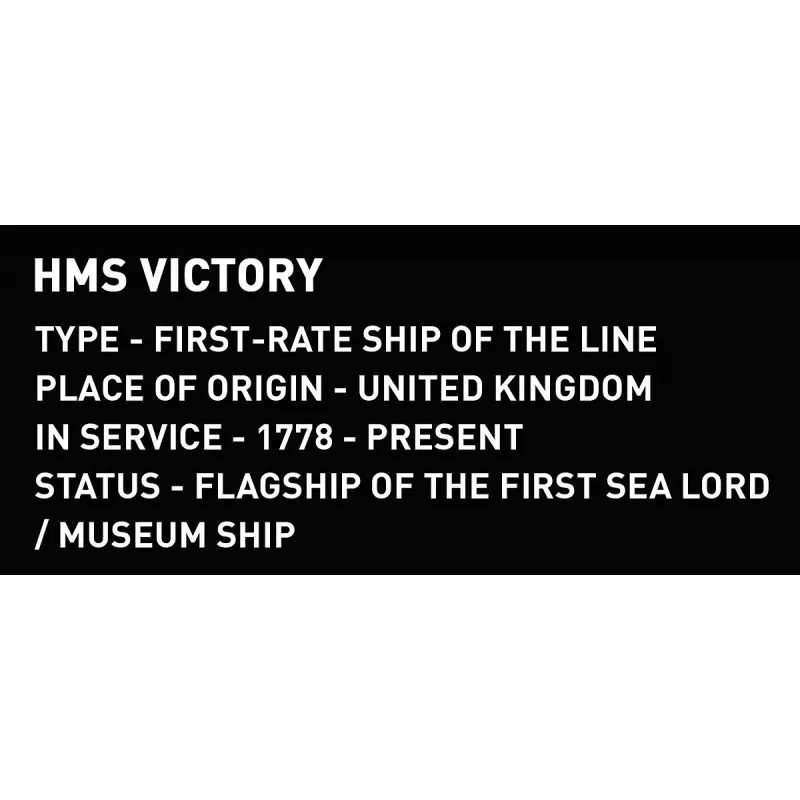 Zestaw konstrukcyjny Cobi HMS Victory — 2517 elementów, szczegółowy model historycznego żaglowca