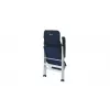 Krzesło kempingowe Outwell Clarenville — 4‑nożne, maks. obciążenie 150 kg, niebieski, 5,5 kg, 640×750 mm