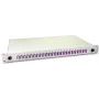 Lightwin LWL Splice Box, 48 włókien, 24x DLC Multimode, 50/125µm OM4 Pigtail Splice Boxes (SPBOX 48G50 OM4 DLC)