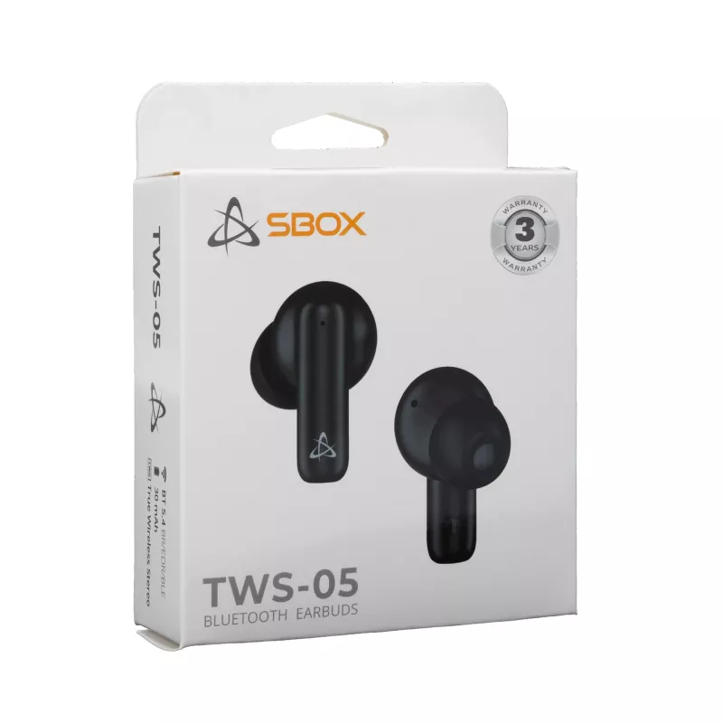 Słuchawki SBOX EB-TWS05 czarne