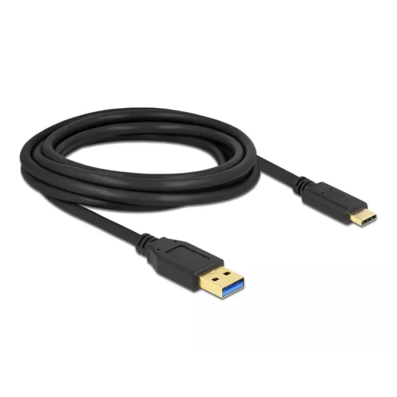 Kabel USB DeLOCK SuperSpeed USB 3.2 Gen 2 Typ-A na Typ-C 3 m