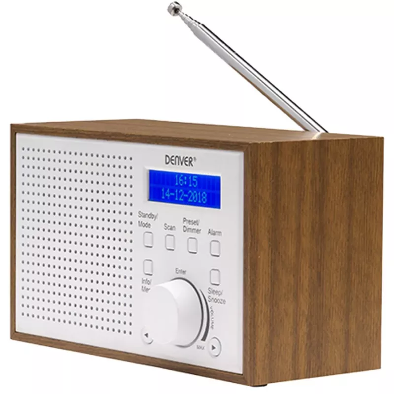 Radio Denver DAB-46WHITE Internet Analogowe i Cyfrowe