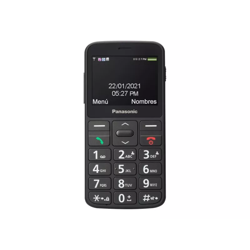 Telefon komórkowy Panasonic KX-TU160 — 2,4 cala TFT, Single SIM, 2G, 320×240, Bluetooth, USB-C, aparat 0,3 MP, czarny