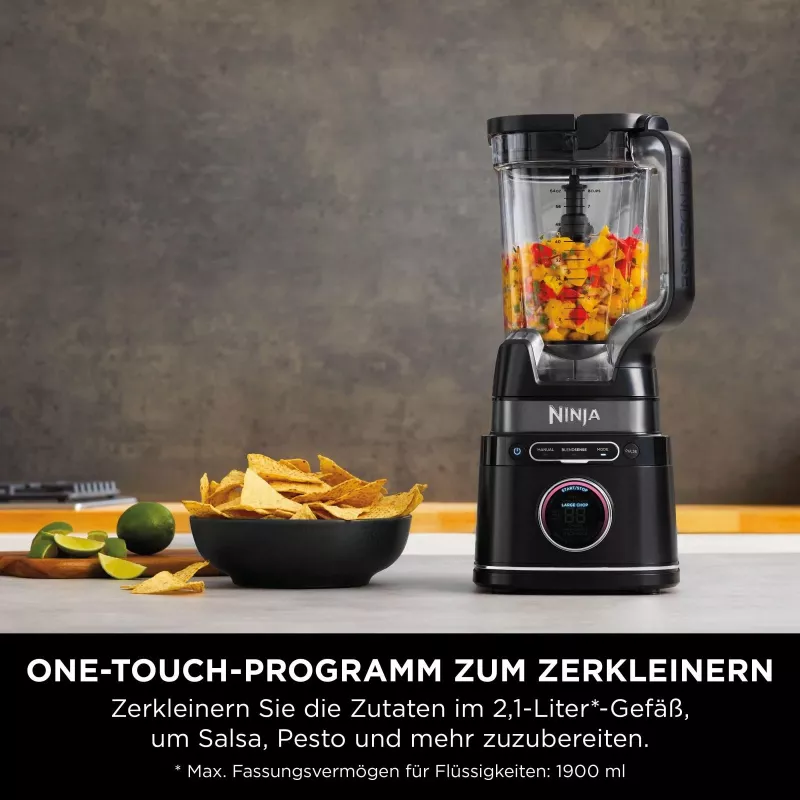 Ninja TB301EU Detect Power Mixer Pro blender, 1,2 kW, 6 programów automatycznych, czarny