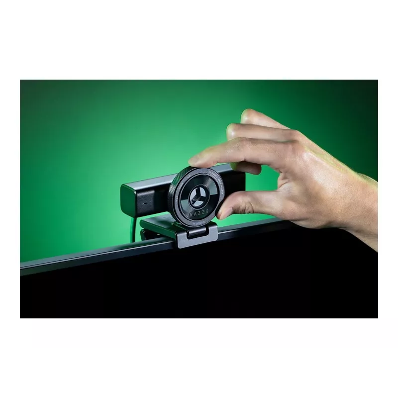 Razer | Kamera internetowa | Kiyo V2 | MJPEG do 4K 30 FPS, 1080p 60 FPS, YUY2 do 4K 15 FPS, 1080p 60 FPS, NV12 do 4K 20 FPS, 1080p 60 FPS