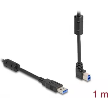 Kabel USB DeLOCK Typ-A męski na Typ-B męski 90° kątowy 1 m