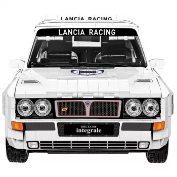 Zabawka konstrukcyjna w skali 1:12 Cobi Lancia Delta HF Integrale EVO Executive Edition, zestaw modelarski