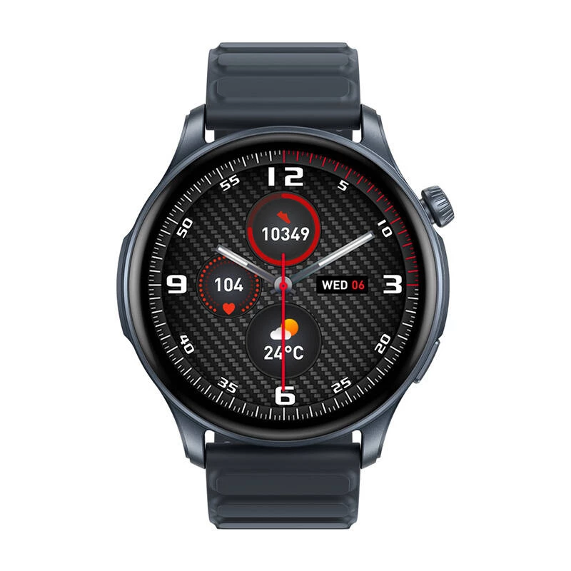Smartwatch Zeblaze Btalk 3 Pro — 1.43 cala (3.63 cm) AMOLED, 466×466 px, ekran dotykowy, 260 mAh, szary