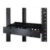 APC NetShelter kabel Management, Horizontal kabel Manager, 1U, Single Side with Cover, Czarny, 482.6 x 44.45 x 165.1 mm