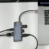 Hub USB-C Tellur TLL321061 z PD 3.0 100W, wyjściem HDMI i 3× portami USB 3.0