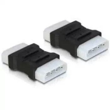 Adapter złącza DeLOCK 65044 4-pin Molex Czarny