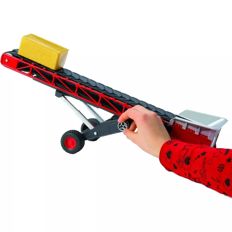 Akcesorium do modelu w skali Bruder 02031 — plastikowa część zamienna, czarno-czerwona