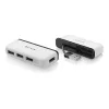 Belkin USB 2.0 4-Port Travel Hub, Srebrny, F4U021bt