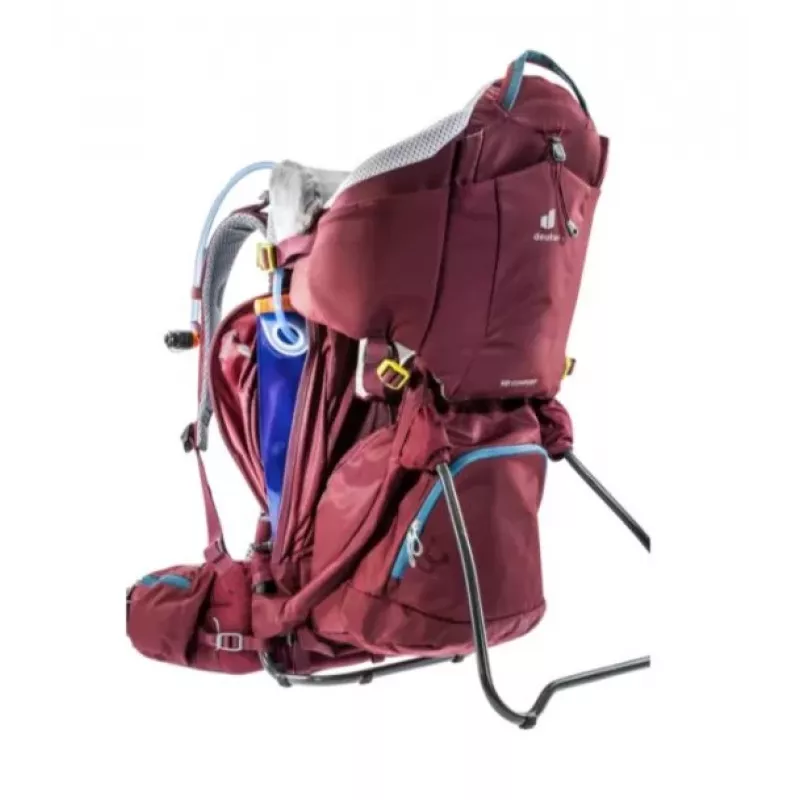 Nosidło turystyczne dla dziecka Deuter Kid Comfort Polyamide czerwone