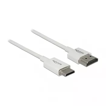 Kabel HDMI DeLOCK 85142 1m HDMI Typ A Typ C Biały