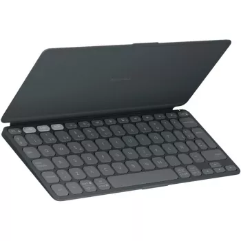 Klawiatura Logitech Keys-To-Go 2 Bezprzewodowa Grafitowa (DE) (920-012964)