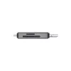 Czytnik Kart SD 3w1, USB-C + USB-A 2.0 + Micro USB