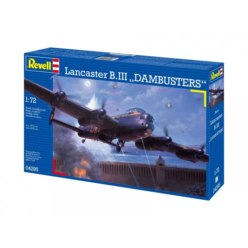 Revell Lancaster B. III Dambusters (04295) 1:72 Skala Samolot Model Plastikowy