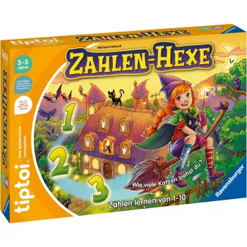tiptoi Zahlen-Hexe, gra planszowa