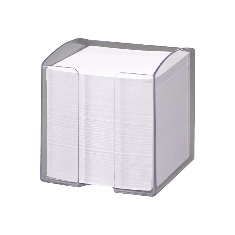 Kwadratowy przezroczysty blok Durable TREND 105x100x100 mm