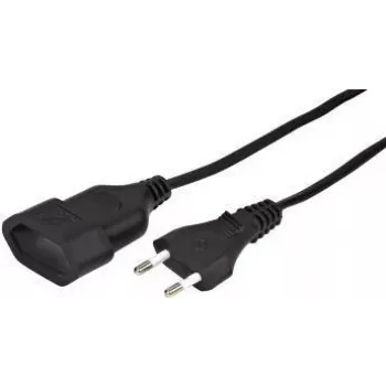 Kabel przedłużający zasilanie e+p SVE 4 3m 1 gniazdo AC czarny