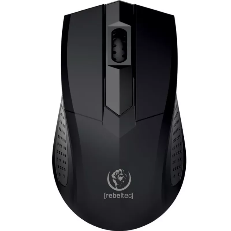 Mysz optyczna USB Focus, 1200 DPI, 3 przyciski i kółko przewijania, czułość 125 Hz, kabel 1,8 m, waga 66 g