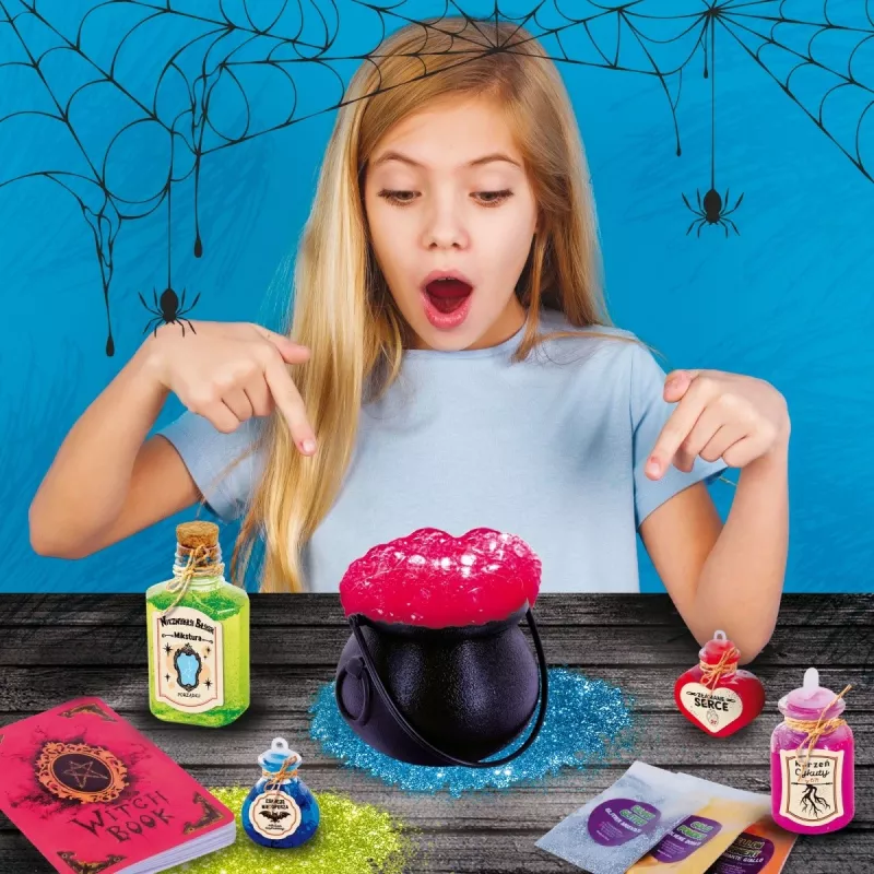 Edukacyjny zestaw naukowy Liscianigiochi Crazy Science Dom Czarownic