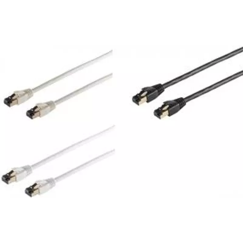 Shiverpeaks BS08-41006 Ethernet kabel krosowy biały