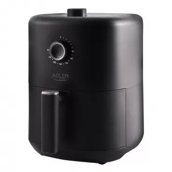 Frytkownica Adler AD 6310, pojedyncza, 3 L, 2200 W, gorące powietrze, czarna
