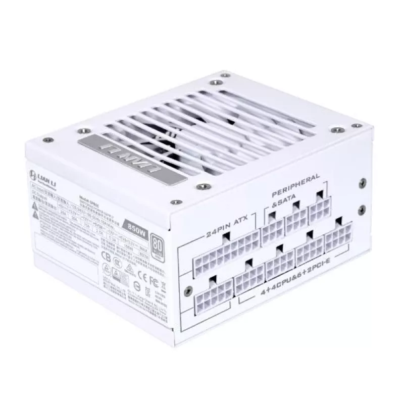 Zasilacz Lian Li SP0850G.W 850 W SFX 80 PLUS Gold 20+4 pin ATX biały