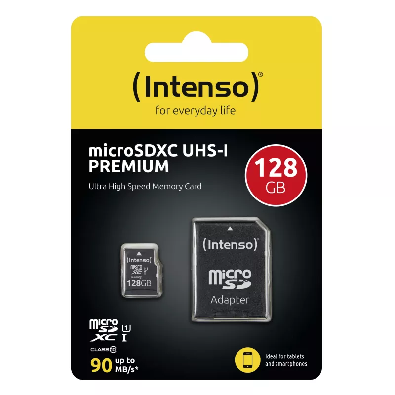 Pamięć Flash Intenso 128 GB microSDXC UHS-I Klasa 10