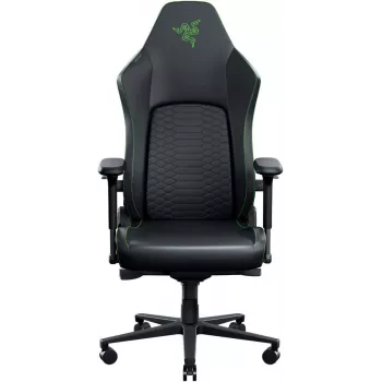 Razer Ergonomic fotel gamingowy with Breathable Comfort | Iskur V2 NewGen | Czarny/Green