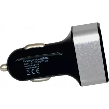 Ładowarka samochodowa TECHNISAT CARCHARGER TRIPLE USB C z trzema portami USB-C/USB-A
