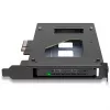 ICY Dock ToughArmor MB111VP-B - mobilny stelaż pamięci - mobilny stelaż SSD and2 / and3 - 2.5 (6,4 cm) - NVMe - PCIe 4,0 x4 - Czarny (MB111VP-B)